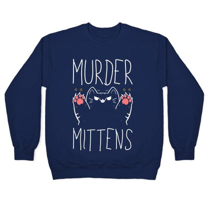 Murder Mittens Crewneck Sweatshirt