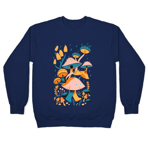 Mushroom Forest Spirits Crewneck Sweatshirt