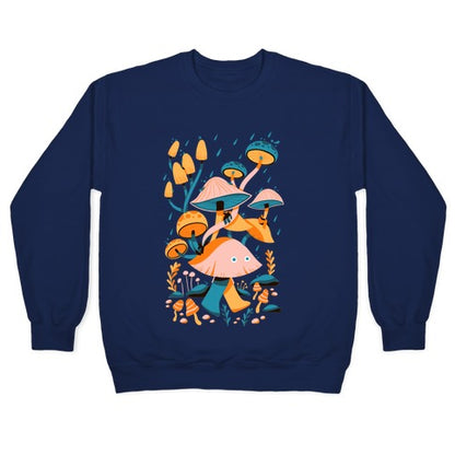 Mushroom Forest Spirits Crewneck Sweatshirt