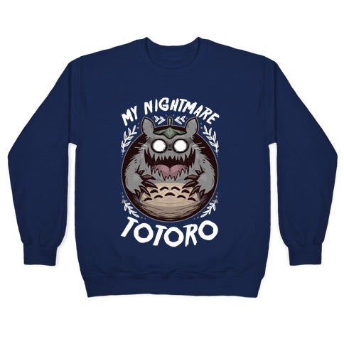 My Nightmare Totoro Crewneck Sweatshirt