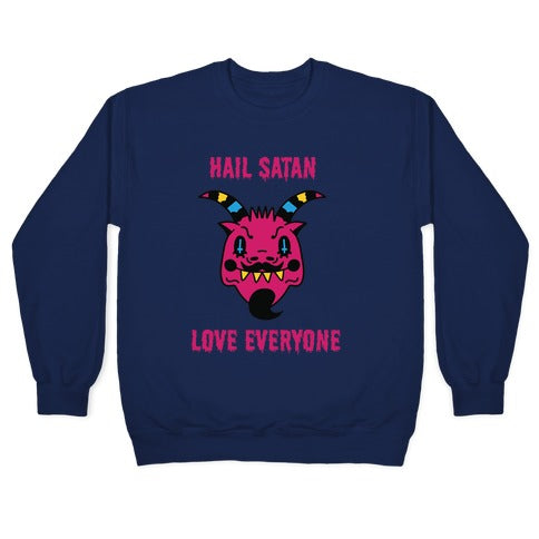 Pansexual Satan Crewneck Sweatshirt