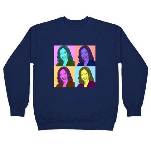 Pop Art Kamala Crewneck Sweatshirt