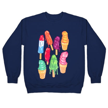 Popsicle Penises Crewneck Sweatshirt