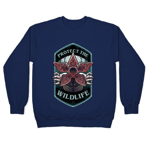 Protect The Wildlife Demogorgon Crewneck Sweatshirt