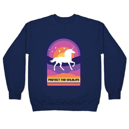 Protect The Wildlife (Unicorn) Crewneck Sweatshirt