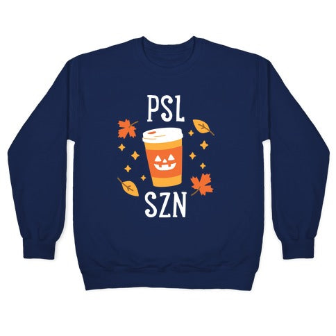 PSL SZN (Pumpkin Spice Latte Season) Crewneck Sweatshirt
