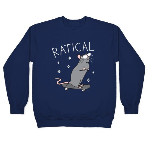  Ratical Rat Crewneck Sweatshirt