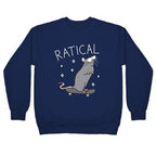  Ratical Rat Crewneck Sweatshirt