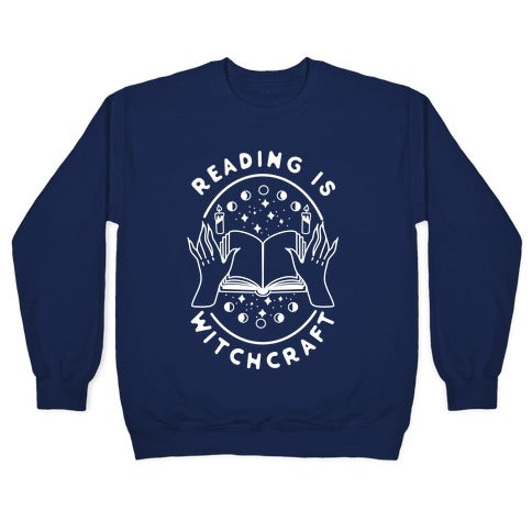 Reading is Witchcraft Crewneck Sweatshirt