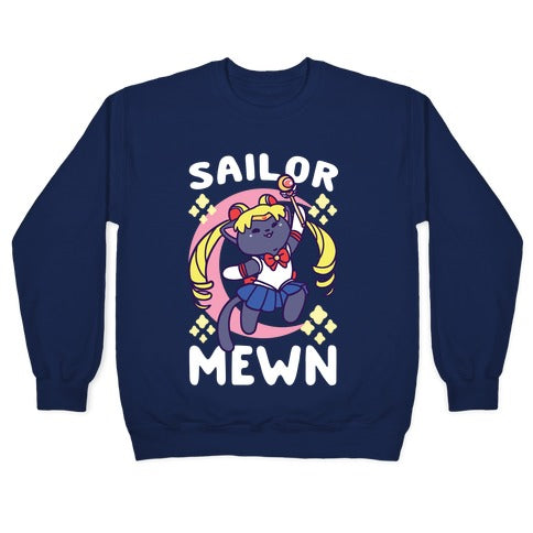 Sailor Mewn Crewneck Sweatshirt