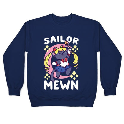 Sailor Mewn Crewneck Sweatshirt