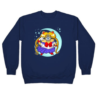 Sailor Moonion Textless Crewneck Sweatshirt