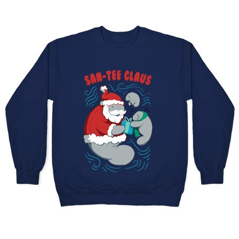 San-tee claus Crewneck Sweatshirt