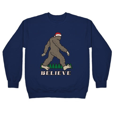 Santa Sasquatch Crewneck Sweatshirt