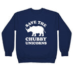 Save The Chubby Unicorns Crewneck Sweatshirt
