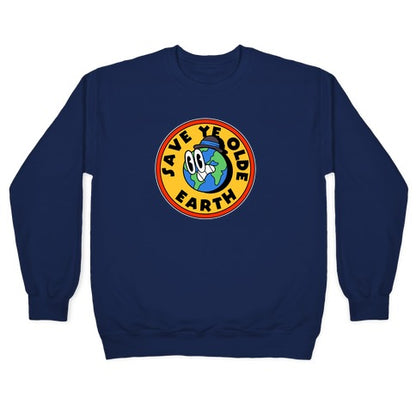 Save Ye Olde Earth Crewneck Sweatshirt