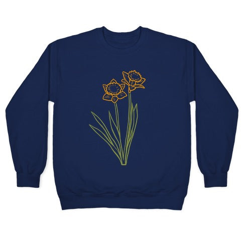 Simple Daffodils Crewneck Sweatshirt