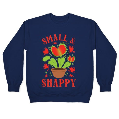 Small And Snappy Crewneck Sweatshirt