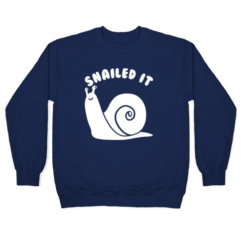 Snailed It Crewneck Sweatshirt