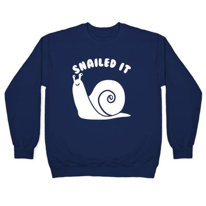 Snailed It Crewneck Sweatshirt