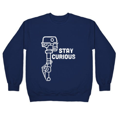 Stay Curious (Mars Rover) Crewneck Sweatshirt