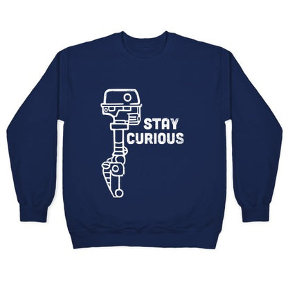 Stay Curious (Mars Rover) Crewneck Sweatshirt