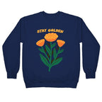 Stay Golden Marigolds Crewneck Sweatshirt