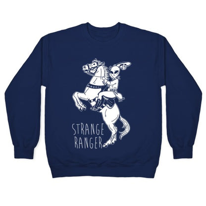 Strange Ranger Cowboy Alien Crewneck Sweatshirt