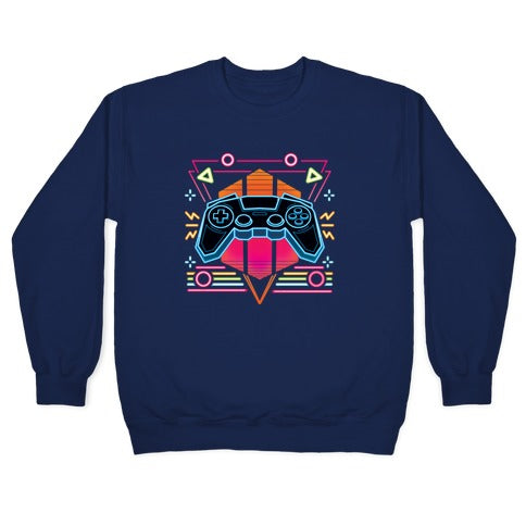 Synthwave Gamer Crewneck Sweatshirt