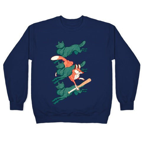 The Boy Who Runs With Wolves Crewneck Sweatshirt