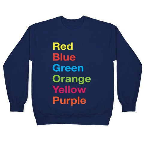 The Colors Crewneck Sweatshirt