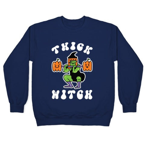 Thick Witch (Workout Witch) Crewneck Sweatshirt