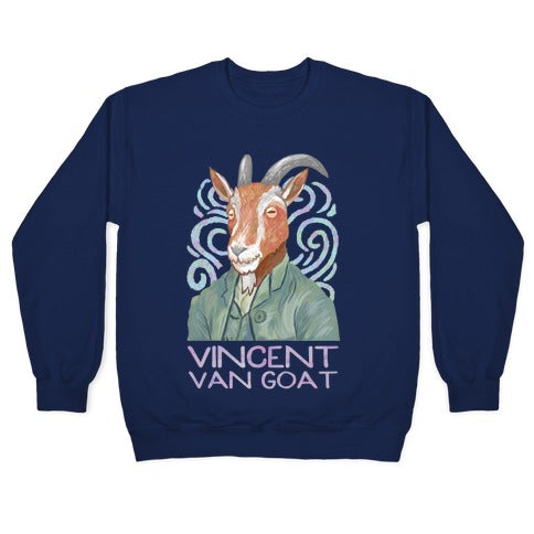 Vincent Van Goat Crewneck Sweatshirt