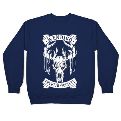 Wendigo Cryptid Society Crewneck Sweatshirt