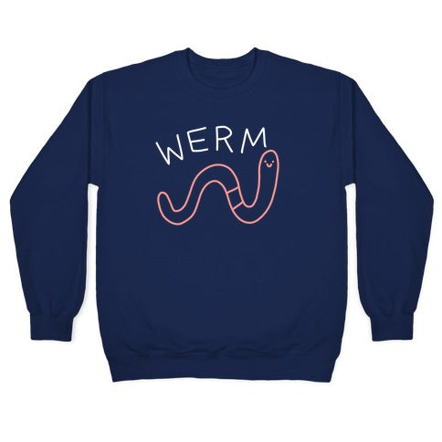 Werm Derpy Worm Crewneck Sweatshirt