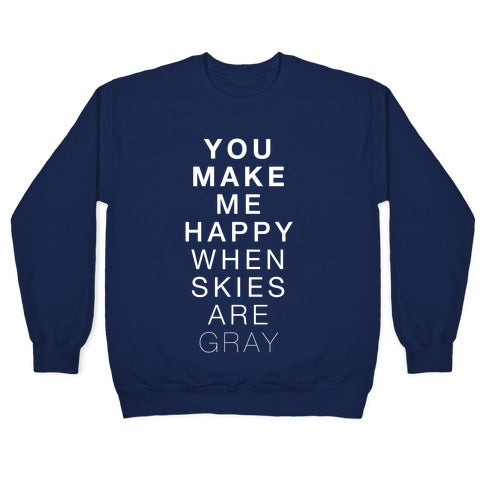 You Make Me Happy (SUNSHINE) Crewneck Sweatshirt