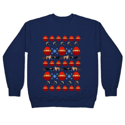 Yukon Cornelius Ugly Sweater Crewneck Sweatshirt