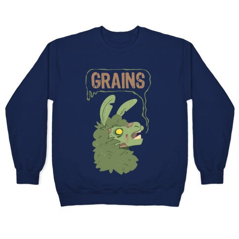 Zombie Llama Crewneck Sweatshirt