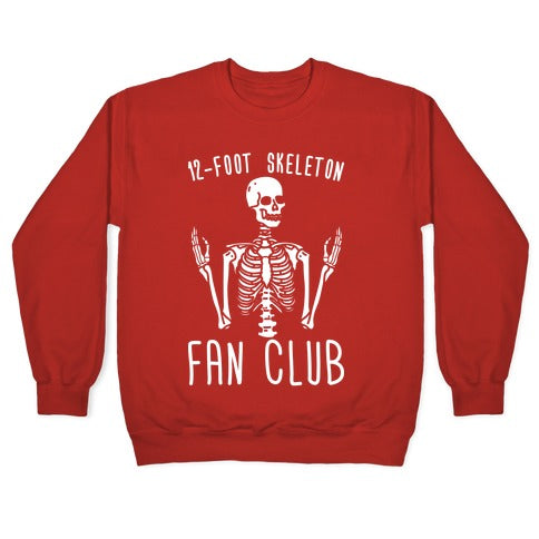 12-Foot Skeleton Fan Club Crewneck Sweatshirt