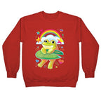 90's Rainbow Frog Crewneck Sweatshirt