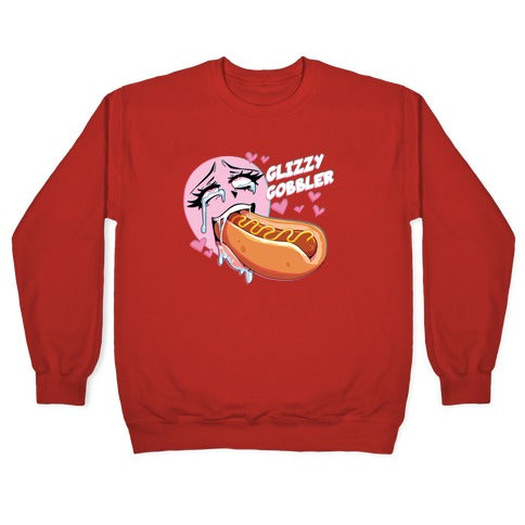 Ahegao Glizzy Gobbler Crewneck Sweatshirt