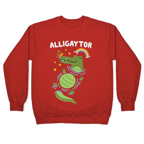 Alligaytor (Gay Alligator) Crewneck Sweatshirt