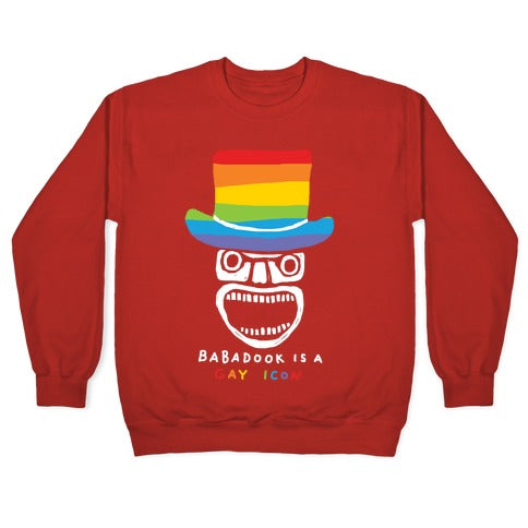 Babadook Is A Gay Icon Crewneck Sweatshirt