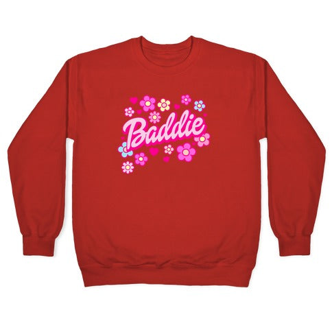 Baddie Barbie Parody Crewneck Sweatshirt