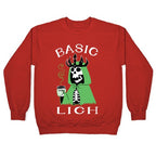 Basic Lich Crewneck Sweatshirt
