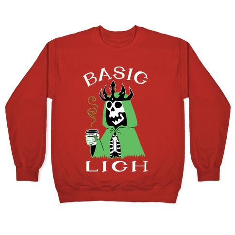 Basic Lich Crewneck Sweatshirt