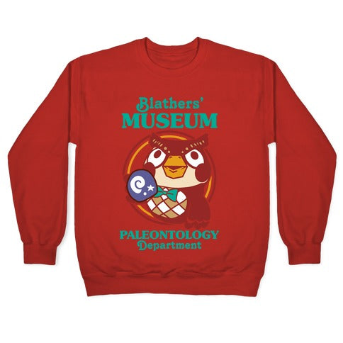 Blathers' Museum Paleontology Department Crewneck Sweatshirt