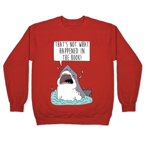 Book Shark Crewneck Sweatshirt