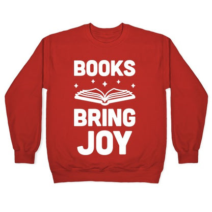 Books Bring Joy Crewneck Sweatshirt