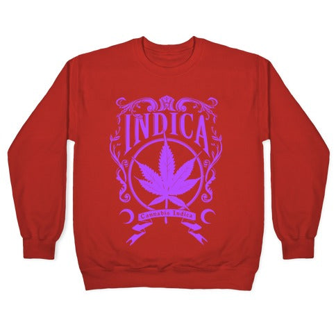 Cannabis Indica Crewneck Sweatshirt